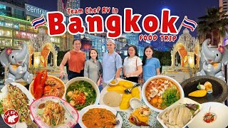 ₱100 to ₱6000 BANGKOK FOOD TRIP 2024 with Team Chef RV [upl. by Llennol442]