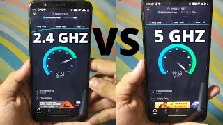 What Is 24 GHZ And 5 GHZ Band  Speed Test  Full Detail [upl. by Renate402]