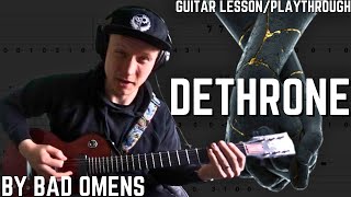 Learning Bad Omens HEAVIEST SONG  DETHRONE [upl. by Aiderfla902]