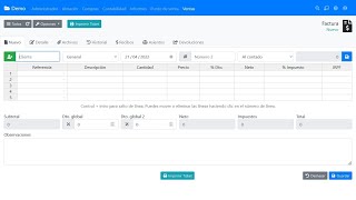 Facturascripts software de facturación para autónomos pymes y tiendas [upl. by Ehcram]