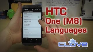 HTC One M8 Languages [upl. by Tyler]