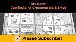 How to Play  Agricola All Creatures Big and Small [upl. by Rosenzweig]