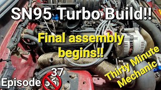 GT45 Turbo Mustang  Final Assembly Begins Thirty Minute Mechanic  Ep37 [upl. by Rosamond]