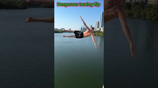 Power full turning flip parkourshortsviral [upl. by Mellitz]