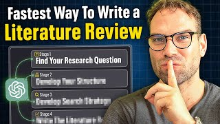 How To Automate Your Literature Review ETHICALLY Using ChatGPT Prof David Stuckler [upl. by Ellehcam]