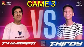 Thirdy Gaming VS Tv Wampipti  Gusion vs Gusion MLBB  AUGUST 9 2020 [upl. by Anotal]