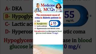 Diabetic Coma  Test your medical knowledge [upl. by Nnylsor459]