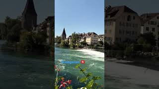 Swiss beauty  Bremgarten 🇨🇭swiss swissbeauty switzerland shorts short shortvideo [upl. by Juback]