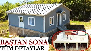 Köye Prefabrik Ev Yapımı ve Kurulumu Güncel Fiyatları [upl. by Soirtimid]