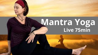 Mantra Yogastunde  der allerschönste Klang [upl. by Annaillil]