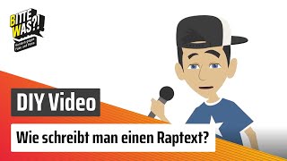 Wie schreibt man einen Raptext  DIY  Tutorial  Lernvideo [upl. by Annoynek30]