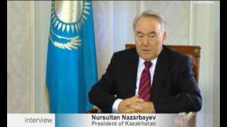 Nazarbayev quoteconomy first then politicsquot [upl. by Gerry298]