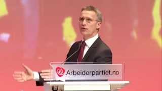 Jens Stoltenberg om den politiske situasjonen  Arbeiderpartiets landsstyremøte 25 mars [upl. by Wyon]