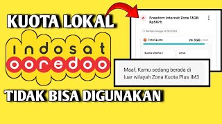 KUOTA LOKAL INDOSAT TIDAK BISA DIGUNAKAN [upl. by Terb]