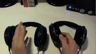 Sennheiser HD 600 vs 650 Headphones Comparison Review [upl. by Einnok576]