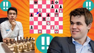 Magnus Carlsen vs Nodirbek Abdusattorov 11 [upl. by Kronfeld]