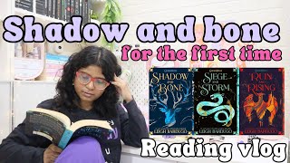 🧸📖🎀Reading vlog  Shadow and Bone trilogy [upl. by Wilbur525]