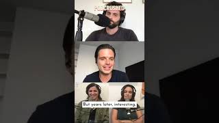 Sebastian Stan On Losing His Virginity  The Podcrushed Podcast [upl. by Ecirtnuahs]