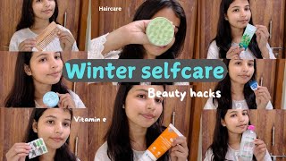 My Winter Selfcare Routine For Glowing Skin  skincare Haricare Bodycare skincare skincaretips [upl. by Aibonez]