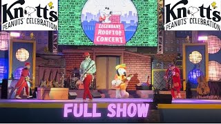 Knott’s Peanuts Celebration 2023 Snoopy’s Legendary Rooftop Concert full show Opening Night Fun💜 [upl. by Lefkowitz666]