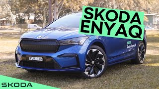 2025 Škoda Enyaq  Comfortable Stylish and Powerful [upl. by Ennasil]