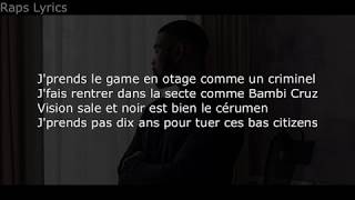 Damso  Surcôté PAROLESLYRICS [upl. by Emolas]