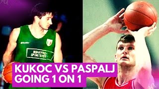 PRENBA TONI KUKOČ VS ŽARKO PASPALJ  1 ON 1  1993 [upl. by Liuqa]