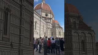 Florence Cathedral and Brunelleschis Dome  travel europeancity florenceitaly travelbucketlist [upl. by Haleehs147]