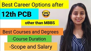 Best Courses after Class 12th PCB  Top Career Options [upl. by Center]