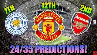 Predicting the 2425 Premier League Season [upl. by Assenad]