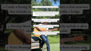 4 more songwriting tips singersongwriter songwriter songwritingtips songwritingprocess deanray [upl. by Roos]