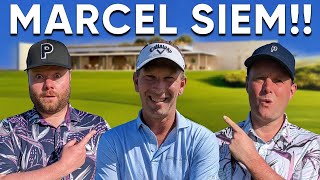 One Of The BEST GUESTS EVER   9 Hole Scramble With Marcel Siem Legend [upl. by Eeryn]