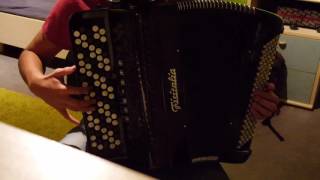 Mission Impossible Theme from Mission Impossible by Lalo Schifrin  Accordion Cover [upl. by Tjon]