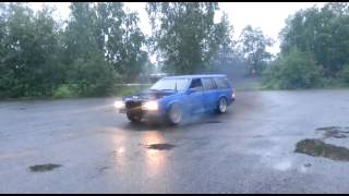 Volvo 740 D5252T burning [upl. by Nahtonoj73]