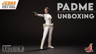 Hot Toys Padme Amidala Unboxing amp Review  Star Wars Attack of the Clones [upl. by Eetsud]