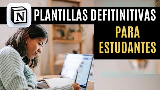 👉 Cómo Estudiar Mejor con estas Plantillas de Notion  Tutorial 📚 [upl. by Nilhtac]