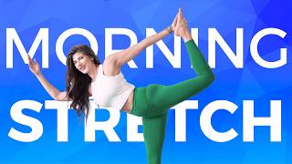 5 minute Morning Yoga Stretch for Strength amp Flexibility [upl. by Afatsum815]