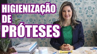 COMO LIMPAR AS PRÓTESES DENTADURAS E CONTENSORES ORTODÔNTICOS [upl. by Dario]