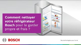 Comment nettoyer votre réfrigérateur Bosch pour le garder propre et frais [upl. by Richer]