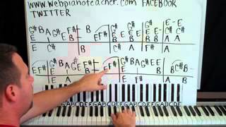 Lopen Tot De Zon Kompt Piano Lesson part 1 [upl. by Eet]