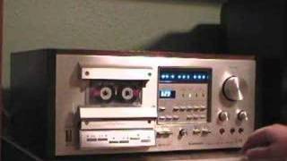 Pioneer CTF950 cassette deck operation [upl. by Steinway97]