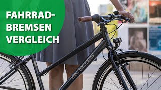 BOC FahrradbremsenTestBremsenVergleich Scheibenbremse vs Felgenbremse vs Rücktrittbremse [upl. by Aland]