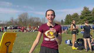 Cobber Cross Country  PostMeet Interviews at UWLa Crosse  Oct 19 2024 [upl. by Enitsirt]