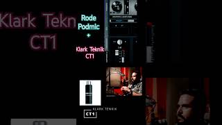 Así suena el Rode Podmic junto con Klark Teknik CT1 podcast preamplifier [upl. by Japha763]