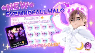 DREAM DUST EVENINGFALL HALO 2024 All Toggles and Showcase [upl. by Eiramadnil]