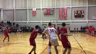 Perry basketball Drew Schiano’s buzzerbeater [upl. by Idnor]