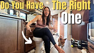 Why We Replaced Our RV Toilet to a Dometic 310 Toilet [upl. by Torrin]