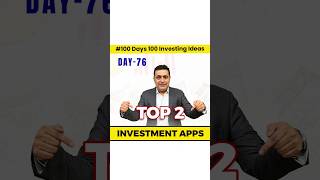 Top 2 Investment Apps Investment Guide For Beginners 100 Days of Investment Ideas [upl. by Melessa418]