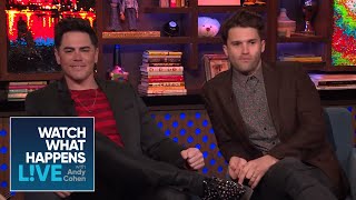 Tom Sandoval And Tom Schwartz Play Shot Roulette  Vanderpump Rules  WWHL [upl. by Yxor]