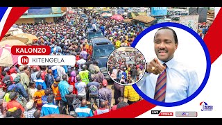 LIVE KALONZO JIMMY WANJIGI WAMALWA amp AZIMIO TEAM IN KITENGELA [upl. by Rehpinej]